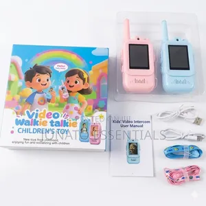 Kids Video Walkie Talkie Set With Camera Screen - Long Range