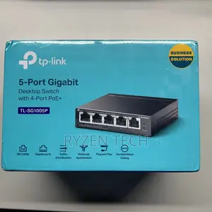 Tp-Link Sg1005p 5 Port Gigabit Poe Switch