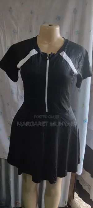 Black and Coloured Swimming Costumes