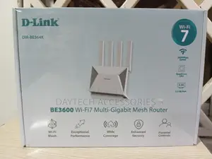 D-Link Be3600 Wi-Fi 7 Dual-Band Mesh Router – Dir-Be364k