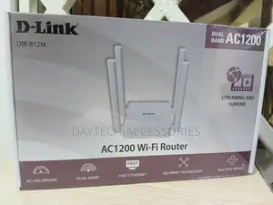 The D-Link Dir-812m Ac1200 Wi-Fi Router.