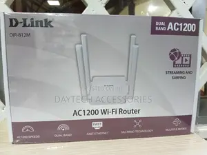 The D-Link Dir-812m Ac1200 Wi-Fi Router.