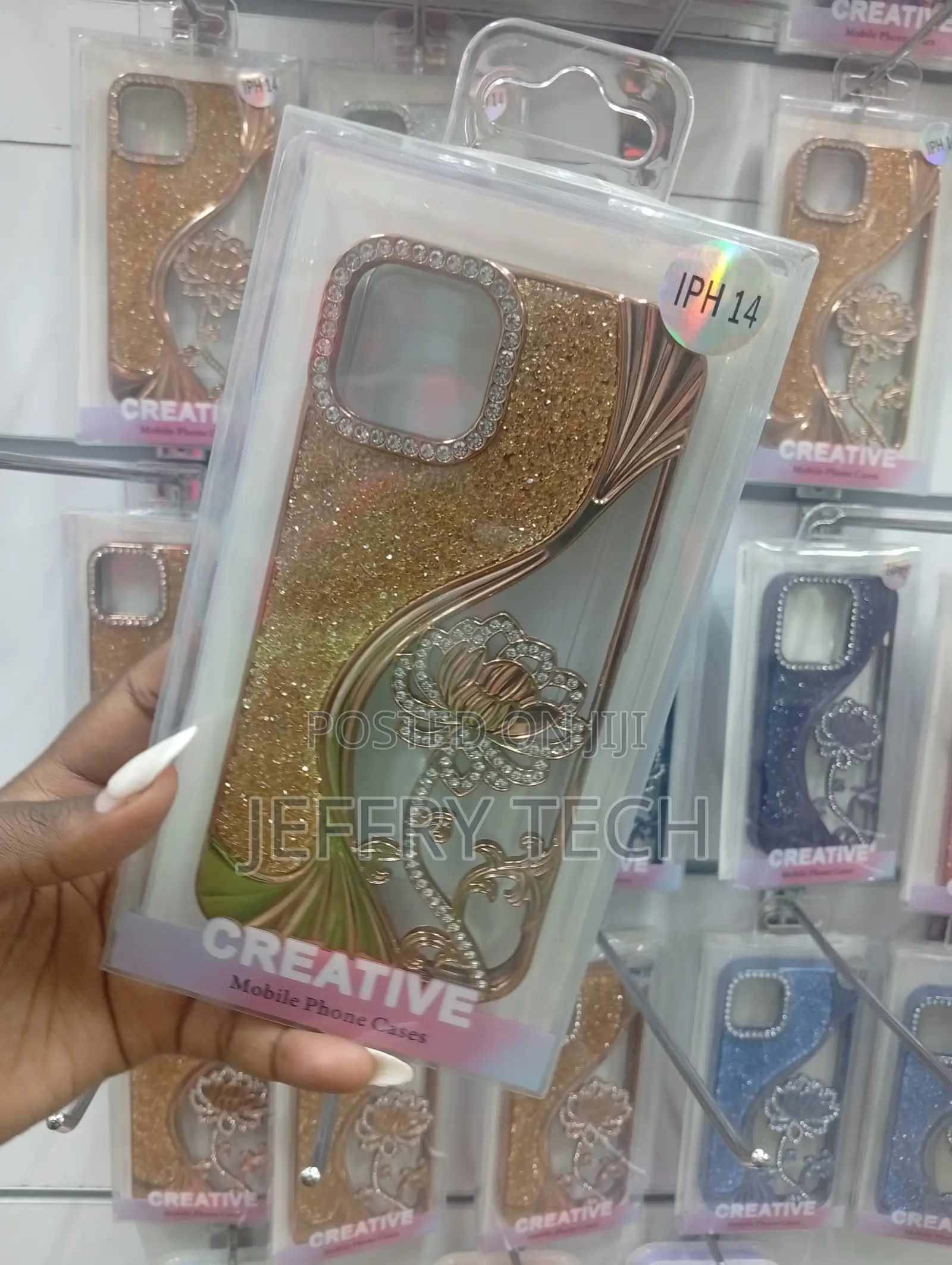 iPhone 14 Glitter Phone Case