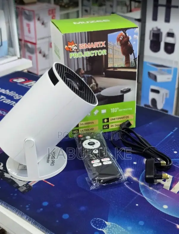 Hy300 Pro Projector –Compact, Smart Powerful Home Theater Experience