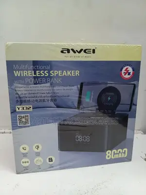 Awei Y332 Bluetooth Speaker 4 in 1 Multifunction Portable Speaker.