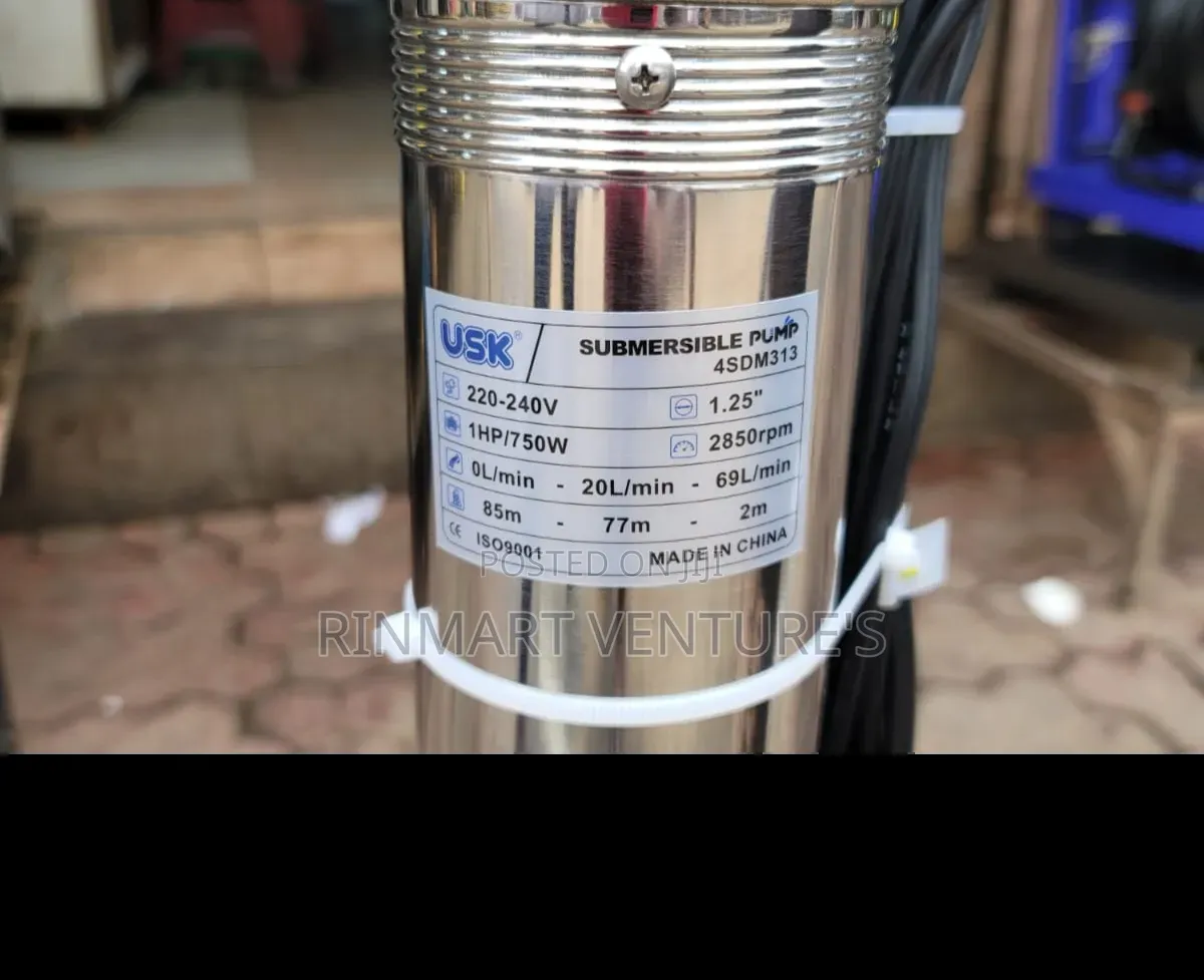 Usk Pump / Submersible Pump 1hp