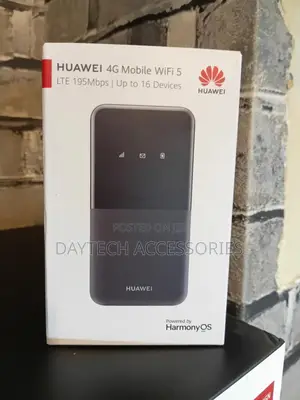 The Huawei 4g Mobile Wifi 5 (E5586-326) Portable Mifi Router.
