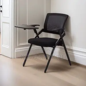 Office Chairs; Foldable Voowerex School Chair With Write Book Pad