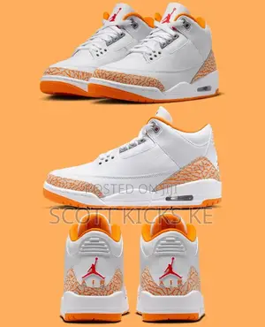 Air Jordan 3 Orange Citrus Top Quality