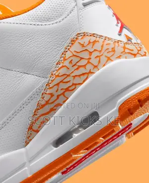 Air Jordan 3 Orange Citrus Top Quality