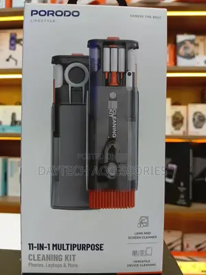 Lifestyle 11-in-1 Multipurpose Cleaning Kit Designed for Electronics.