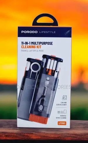 The Porodo Lifestyle 11-in-1 Multipurpose Cleaning Kit