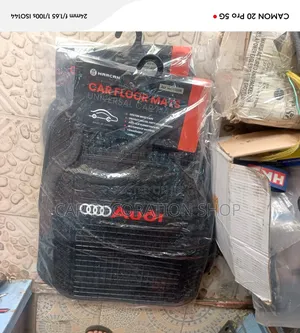 Audi 5pc Mats With Antislidnib Backing to Prevent Sliding