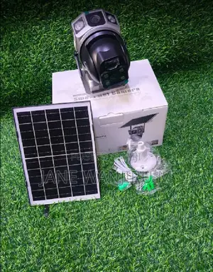 Dual Lens Solar Wifi Camera - Sim Card Slot, 4g