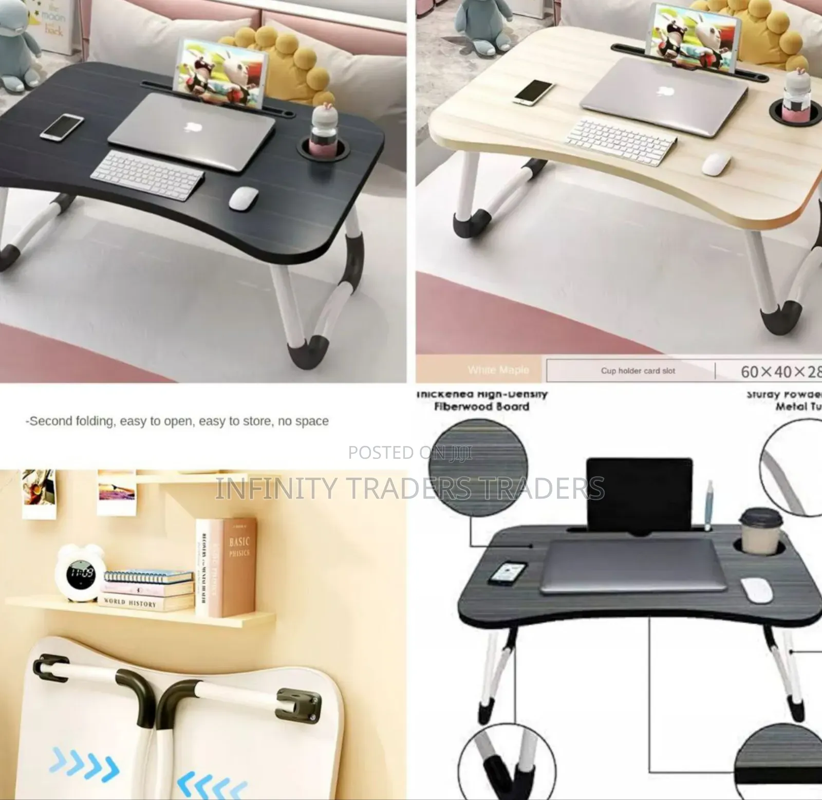 Folding Breakfast/ Study Table Laptop Desk