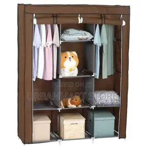 3 Column Metallic Wardrobe – Spacious, Strong Modern
