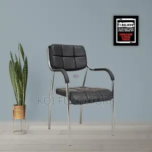 Office Chairs; Quality Catalina Leather Visitor’S Chair