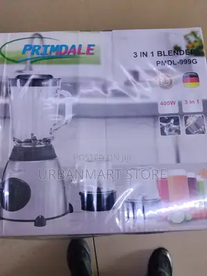 Primdale 3-in-1 Blender 400w With Grinder 1.5l Jar