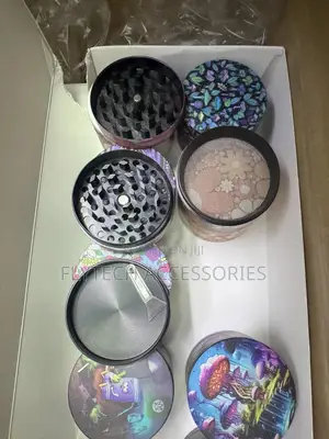 Herb Crusher Grinder Metallic Metal 50mm