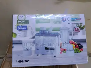 Primdale 800w 4-in-1 Food Processor Blender Grinder Juicer