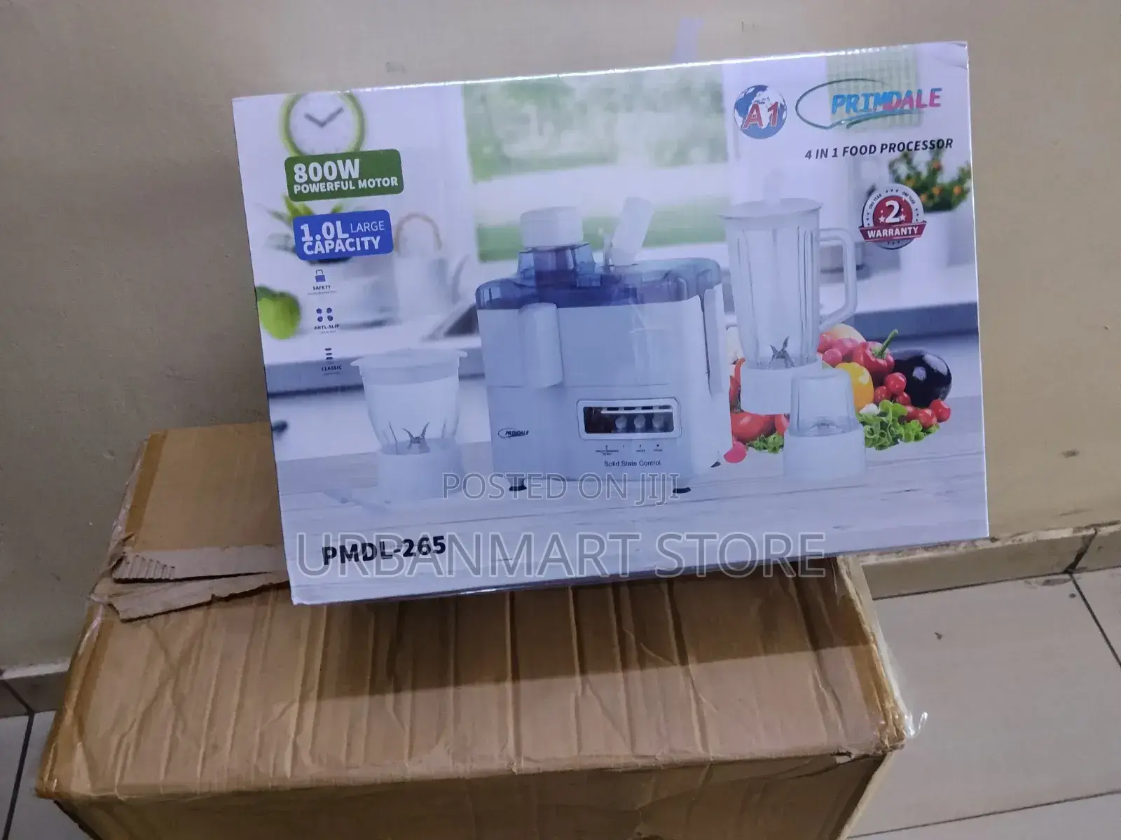 4 in 1 Primdale Food Processor