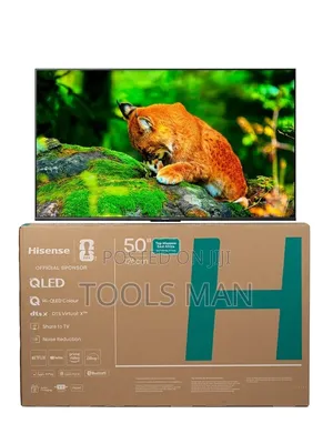 Hisense 50 Inch Qled Smart Tv - New Model.