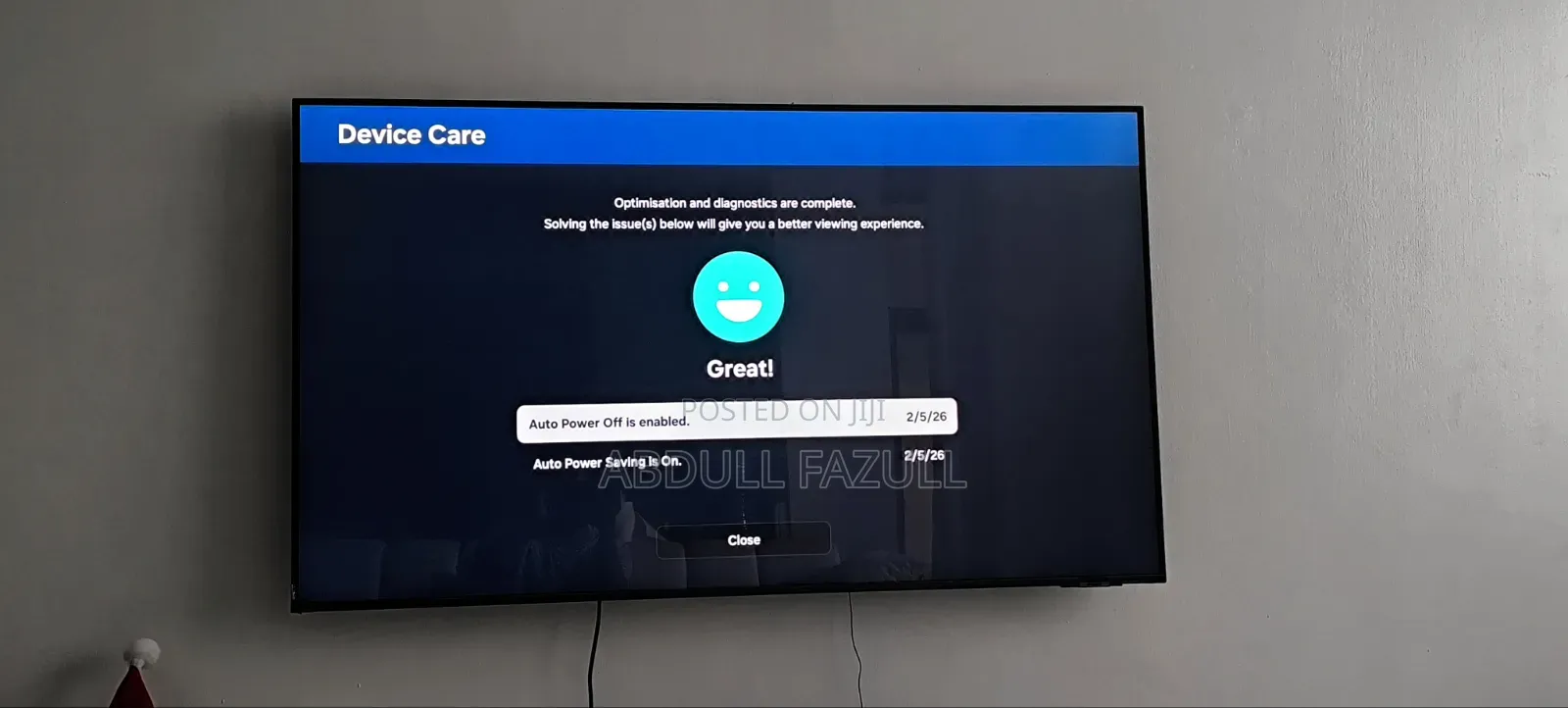 Samsung Crystal Uhd 55"
