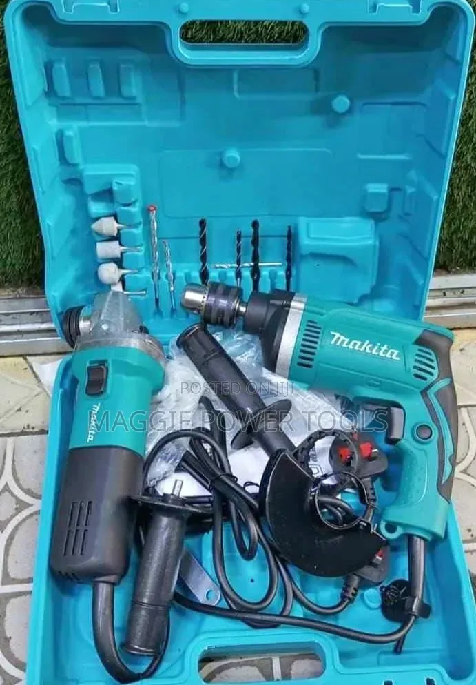 New Makita Angle Grinder and Drill Combo Set/ Makita Combo Set Drill