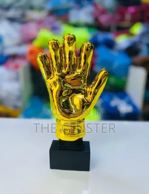 Golden Hand Trophy Award – Stylish Decorative Award Cup