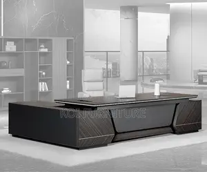 2.4 Meters Wide Executive High End Office Desk