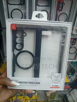 Samsung Galaxy Z Fold 6, Featuring Shock Absorption Case