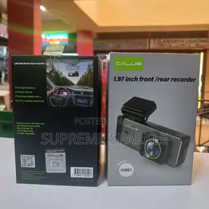 Calus Dashboard Camera (Front and Rear Recording). 1080p Full Hd