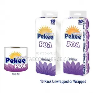 Wrapped Dawn Pekee Poa 2ply 100sheets Toilet Tissue Paper