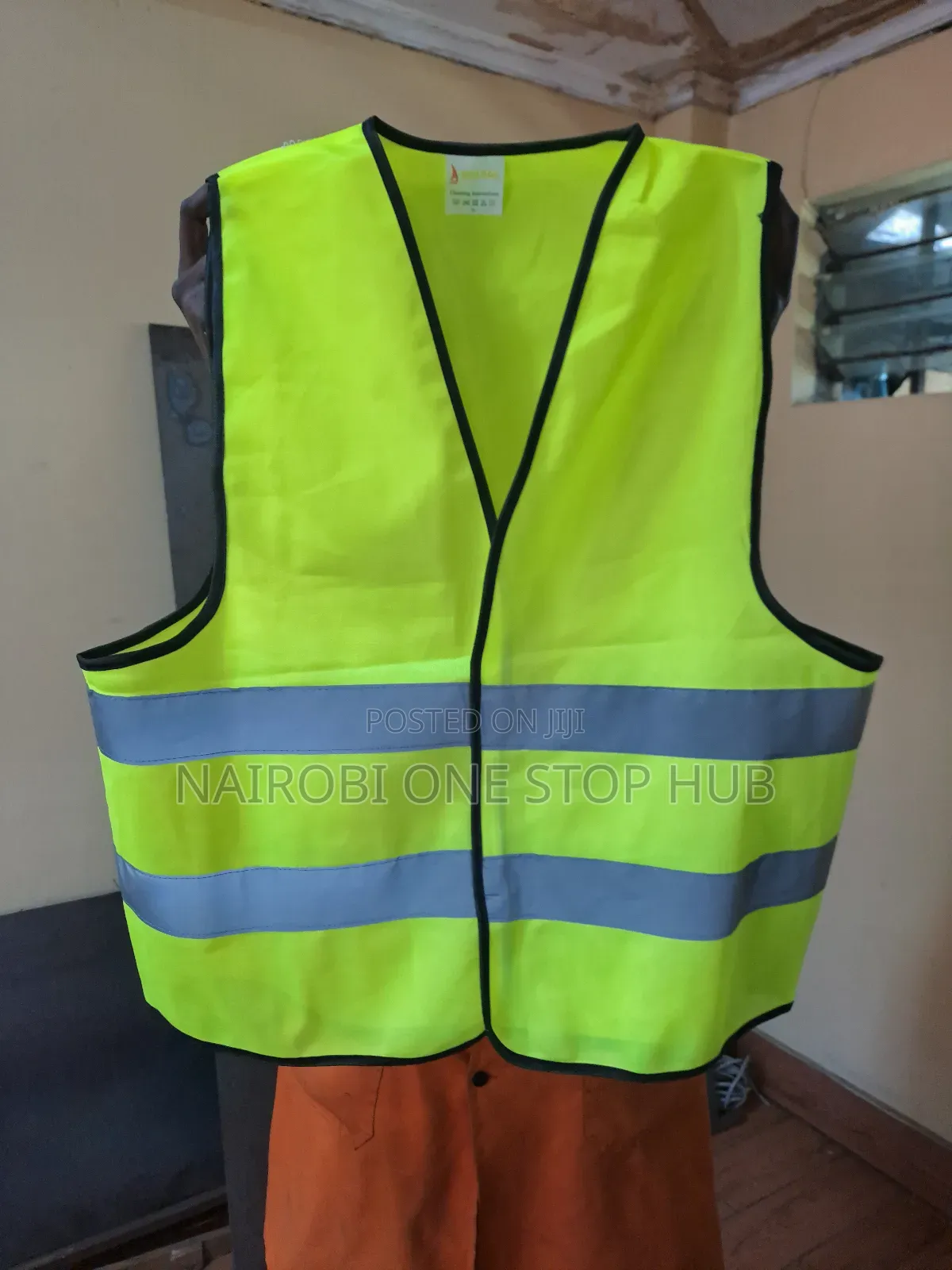 Safety Reflective Jacket Hwavy Duty