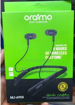 Wireless Oraimo Mj Hanging Bt With Headset Wireless