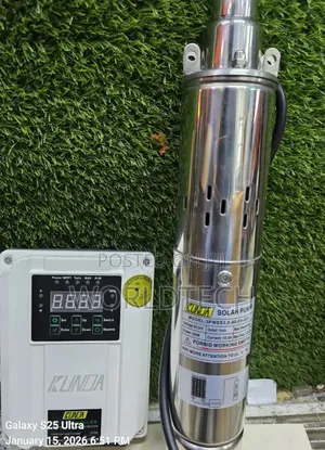 80m Head Brushless Solar Pump/80m Kunda Submersible Solar Water Pump