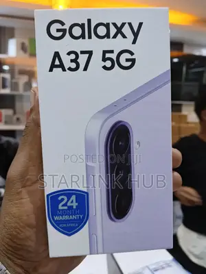 New Samsung Galaxy A37 128 GB Purple