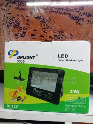 30 Watts Solar Outdoor Dc Floodlight