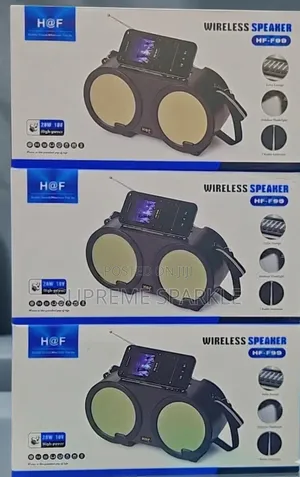 H at F Hf-F99 Wireless Speaker. Radio