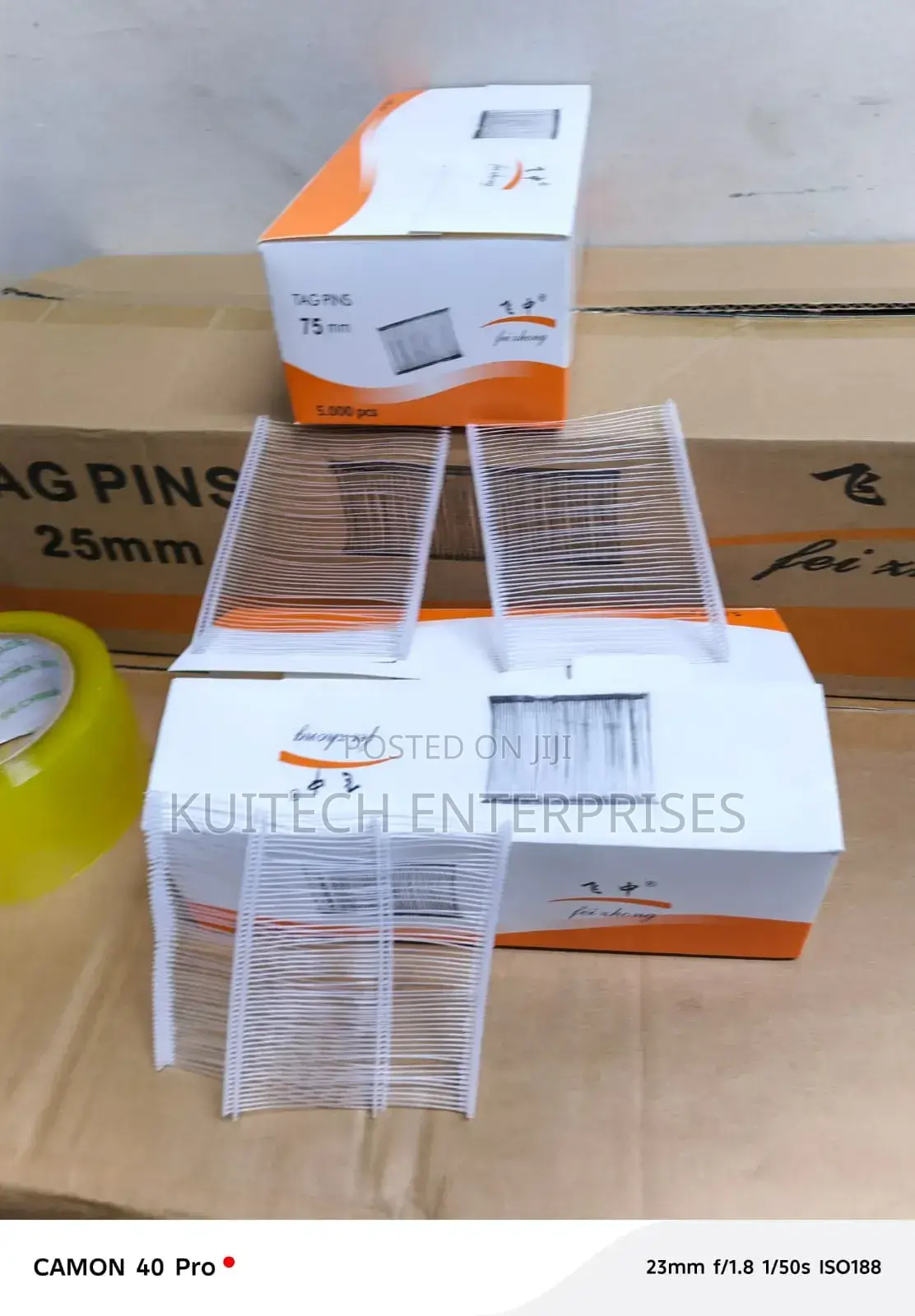 Tag Pins/ 75mm Tagging Pins