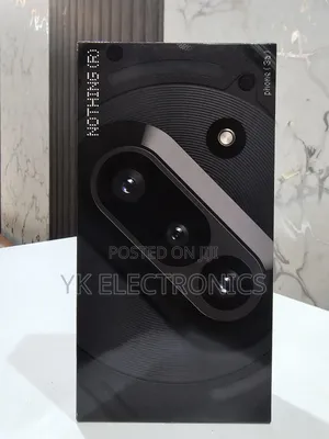 New Nothing Phone 3a 128 GB Black