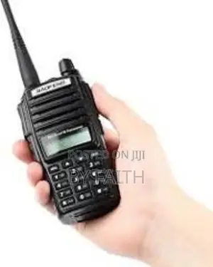 Baofeng Walkie Talkie Uv -82 Dual PTT Extended Battery 3800 Mah