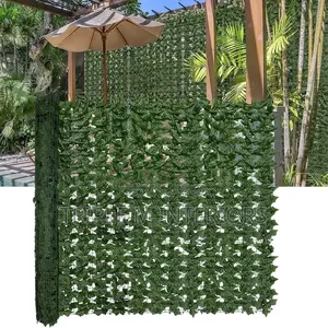 Artistic Leaf Design Balcony Fence Decor