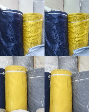 Mustard and Grey Light Curtains