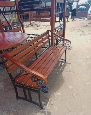 Edged Wooden Garden 5ft Outdoor Benches