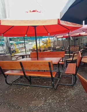 Zuo Vancouver Wooden Metallic Garden Outdoor Benches (Customized)