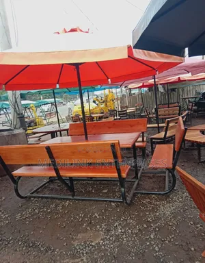 Banff Wooden Metallic Garden Outdoor Benches (Customized)