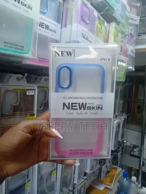 New Skin Branded Protective Back Case Designed for the Apple iPhone X