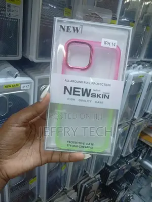 Gradient Clear Phone Case Cover for iPhone 14