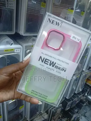 Gradient Clear Phone Case Cover for iPhone 14